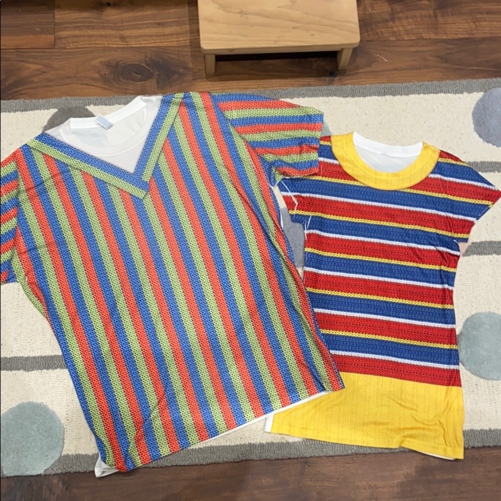 His & Hers, Bert & Ernie t-shirts (Sesame Street)